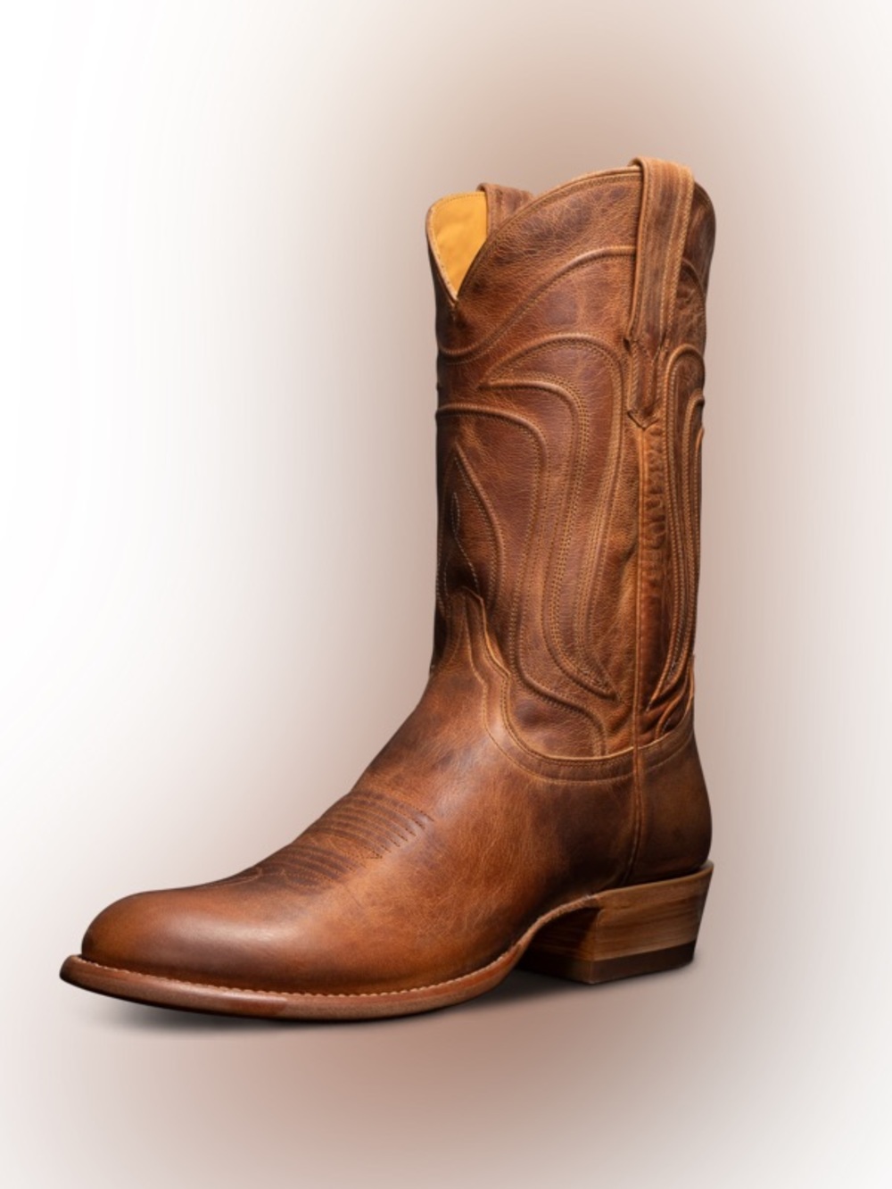 Tecovas Cartwright Cowboy Boots in Scotch Brown